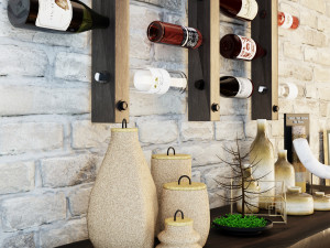 wine rack wr7 Model 3D