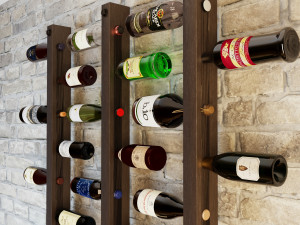 wine rack wr7 Model 3D