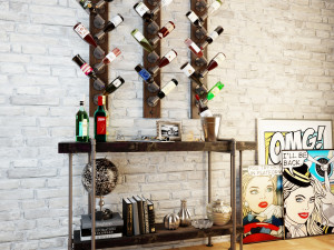 wine rack wr8 Modello 3D