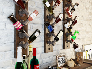 wine rack wr8 Modello 3D