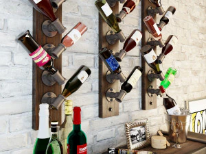 wine rack wr8 3D Model