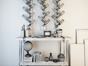 wine rack wr8 Modello 3D