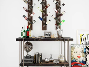 wine rack wr8 3D Model