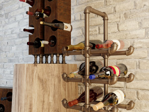 wine rack wr9 3Dモデル