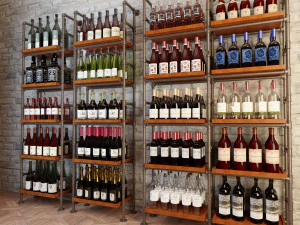 wine rack wr10 3D Model