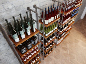 wine rack wr10 3D Model