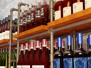 wine rack wr10 3D Model