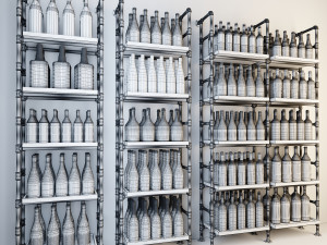 wine rack wr10 Modello 3D