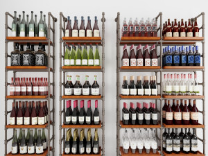 wine rack wr10 Modello 3D