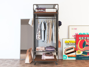 Hall tree and Clothing Rack CR05 3D Model