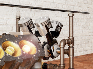 Coffee Table CT11 3D Model