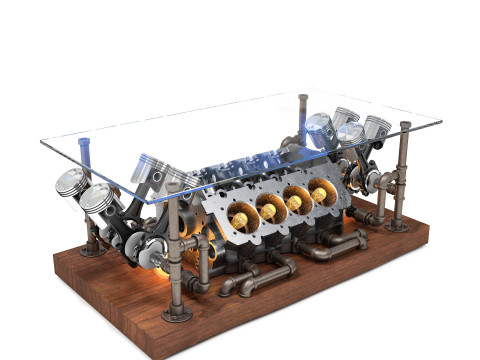 Журнальный столик CT11 3D Модель