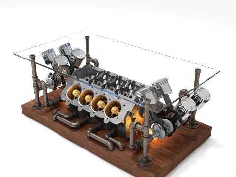 Coffee Table CT11 3D Model