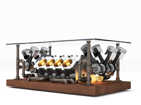 Журнальный столик CT11 3D Модель