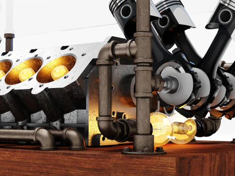 Coffee Table CT11 3D Model