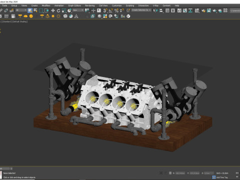 Журнальный столик CT11 3D Модель