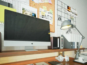 Workplace WP1 3D Model