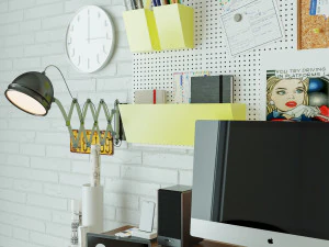 Workplace WP1 3D Model