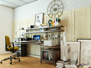 Workplace WP2 3D Model