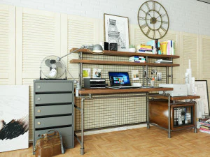 Workplace WP2 3D Model