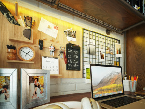 Workplace WP3 3D Model