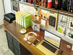 Workplace WP3 3D Model