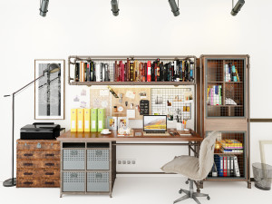 Workplace WP3 3D Model