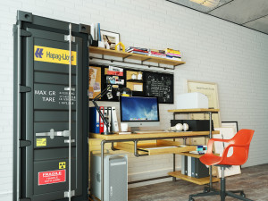 Workplace WP4 Model 3D