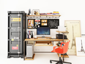 Workplace WP4 Model 3D