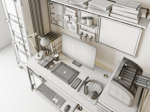 Workplace WP4 Model 3D