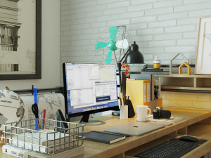 Workplace WP5 3D Модель