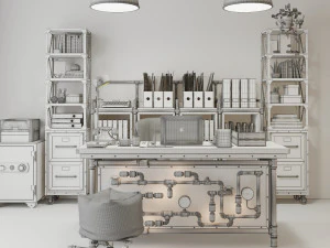 कार्यस्थल WP6 3D मॉडल