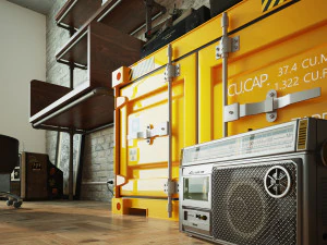 Werkplaats WP7 3D Model