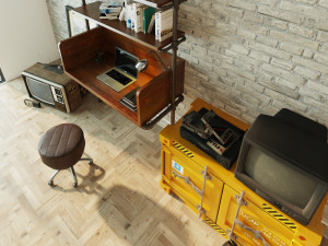 Workplace WP7 Modello 3D
