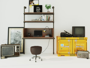 Workplace WP7 Modello 3D
