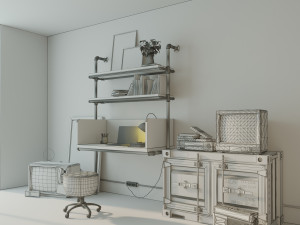 Workplace WP7 Modello 3D