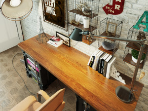 Workplace WP8 Modello 3D