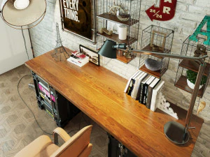 Workplace WP8 3D Model