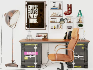 Workplace WP8 3D Model