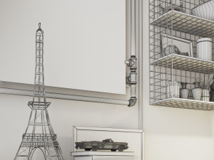 Workplace WP8 Modello 3D