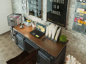 Local de trabalho WP9 Modelo 3D