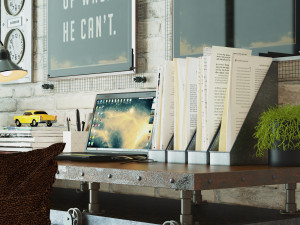 Workplace WP9 Modello 3D