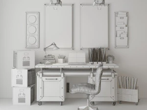 Local de trabalho WP9 Modelo 3D