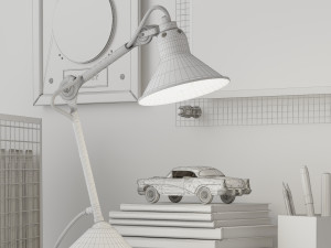 Workplace WP9 Modello 3D