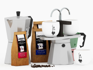 Moka Express CM 02 3D Модель