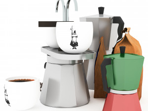Moka Express CM 02 3D Модель