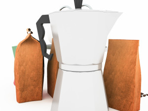 Moka Express CM 02 3D Модель