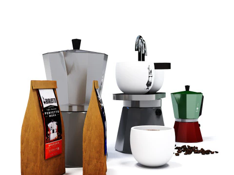 Moka Express CM 02 3D Model