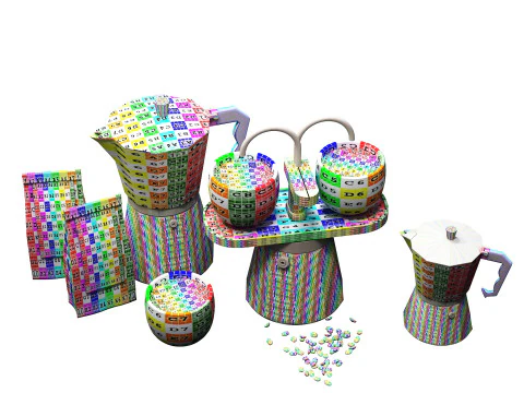 Moka Express CM 02 3D Model