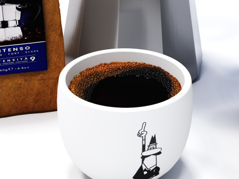 Moka Express CM 02 3D Model